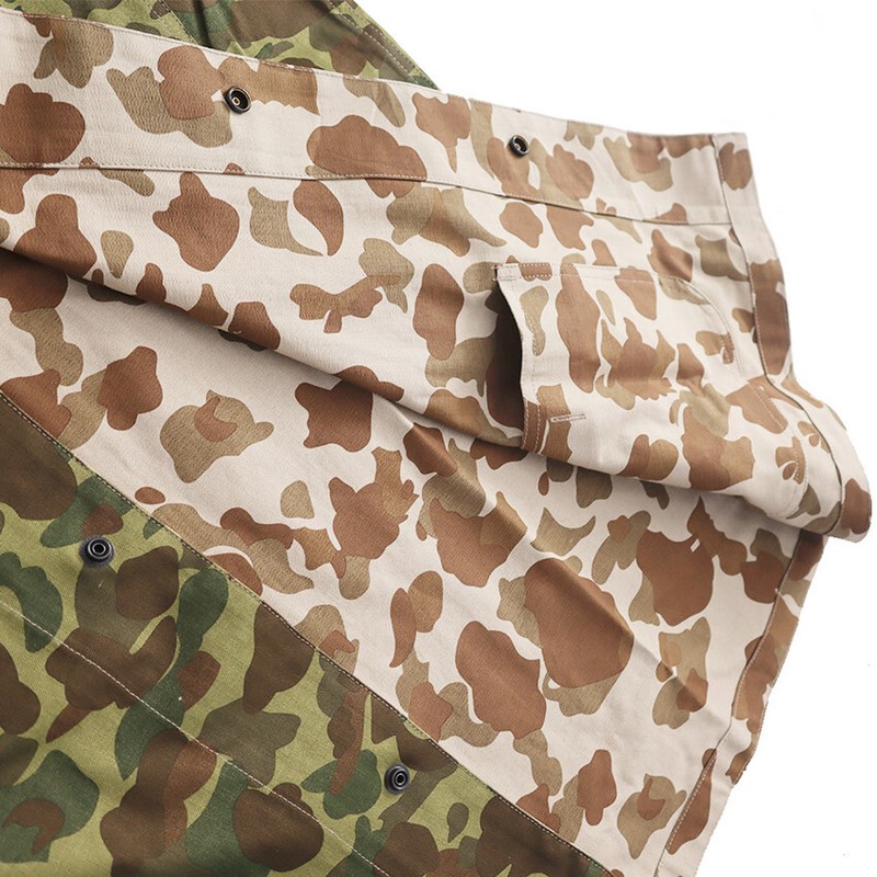 US ARMY USMC Pacific camouflage UNIFORM AND M1 HELMET WITH COVER USMC LEGGINGS gallery