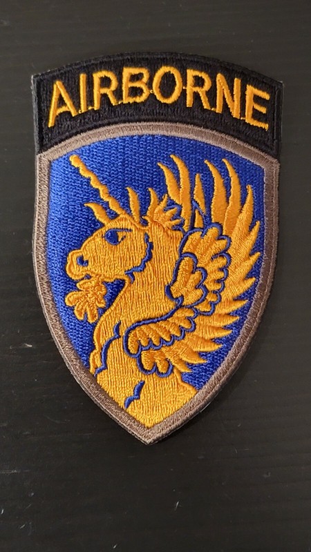 Repro WW2 US Army Airborne 13 Division PIR Parachute Infantry Regiment Patch 156