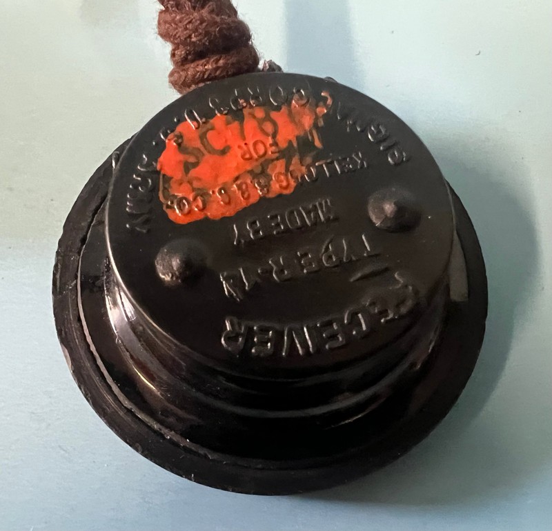 M-1938 TANKER HELMET RECEIVER SET HS-38- FUNCTIONAL gallery