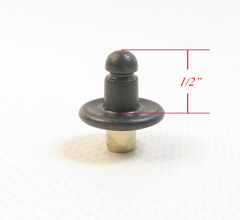 Lift The Dot Stud & Socket w/ Clinch Plates, Black Oxide Finish, 10 Pc. Set gallery