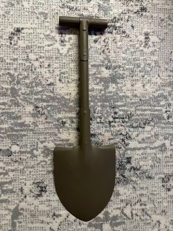 Reproduction WWII US M1910 T-Handle Shovel with Carrier gallery