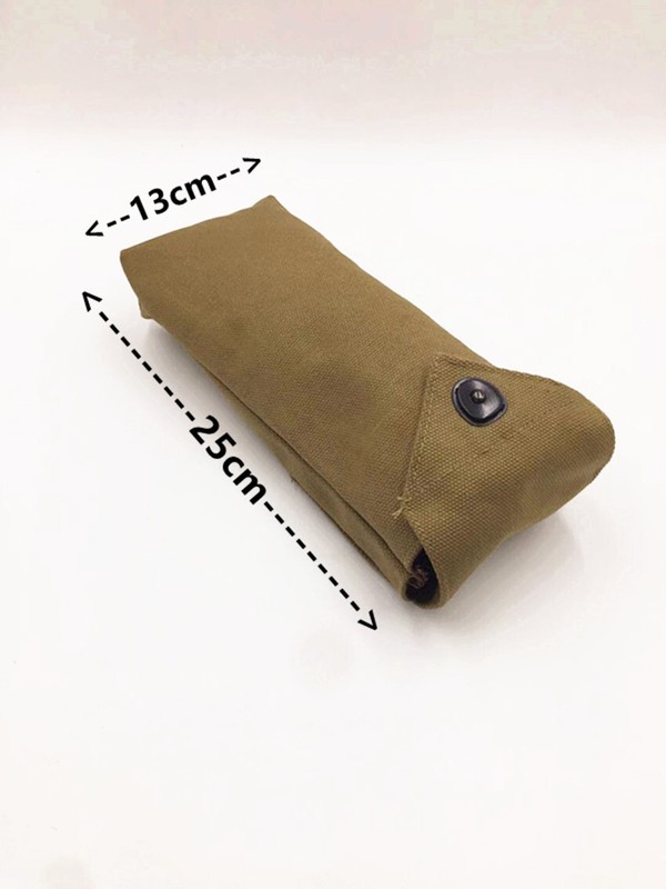 US Army M1 RIGGER POUCH Garand Ammo Bag Mag Pouch Canvas KHAKI gallery