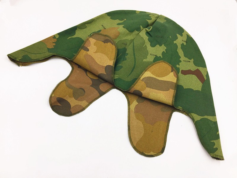 WWII US ARMY MITCHELL CAMO M1 HELMET COVER VIETNAM WAR USMC MARINE gallery