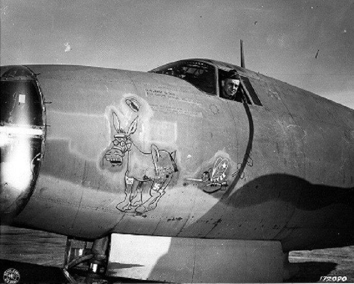 USAF General James Harold “Jimmy” Doolittle Bomber Nose Art 8×10 WWII Photo 32