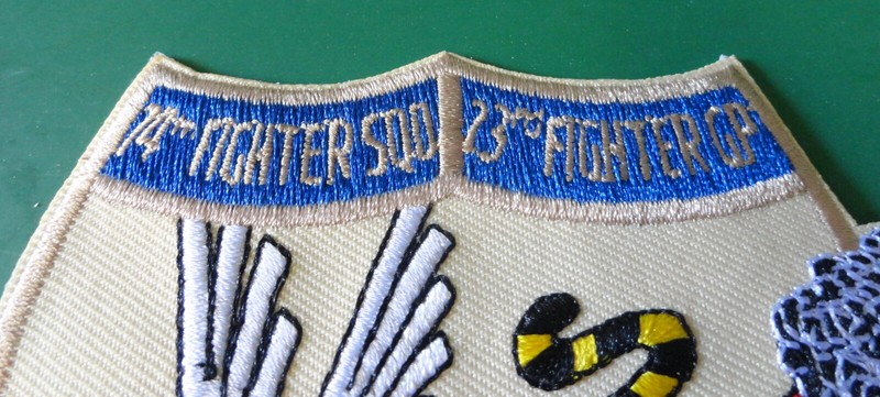 74TH FIGHTER SQUADRON/23RD FIGHTER GROUP BREAST PATCH gallery