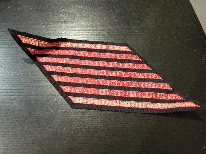 Repro 1940's-Vietnam US Navy Long Service Stripes 7 Bar 28 year 778 gallery