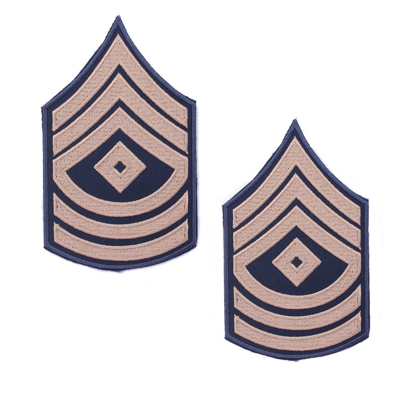 First Sergeant Rank Badge - WW2 Repro Stripes Patch badge Army SGT Sargent New