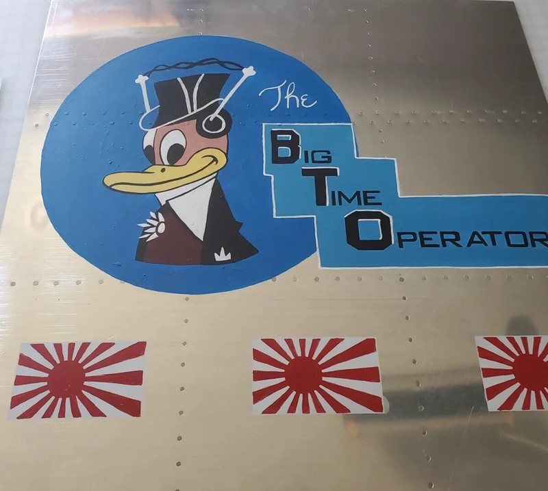 NOSE ART PANEL- B-29 ‘BIG TIME OPERATOR’ Stratofortress NAP-0152