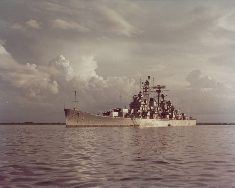 USS Boston CA-69 Baltimore-class United States Navy heavy cruiser Photo Print