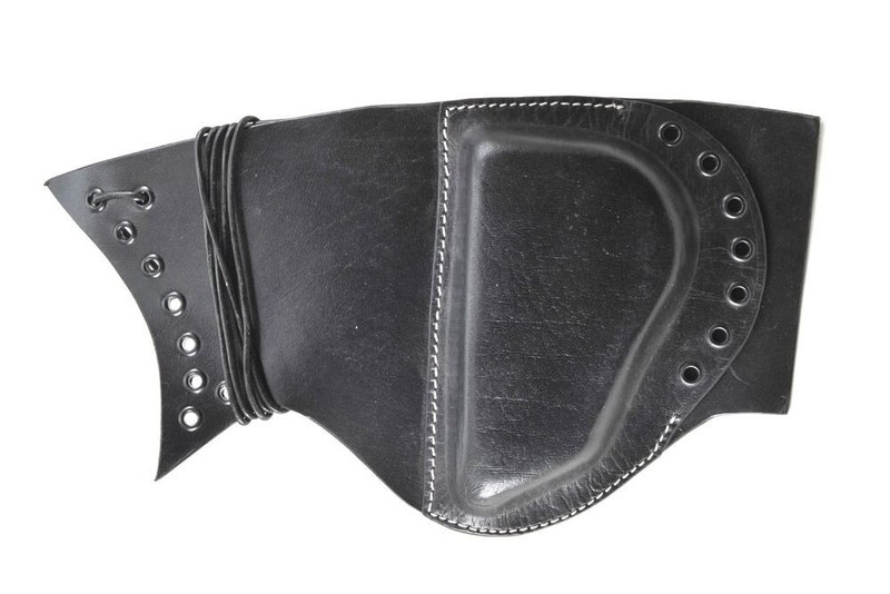 Extra Thick BLACK LEATHER BUTTSTOCK SNIPER PAD M1 Garand