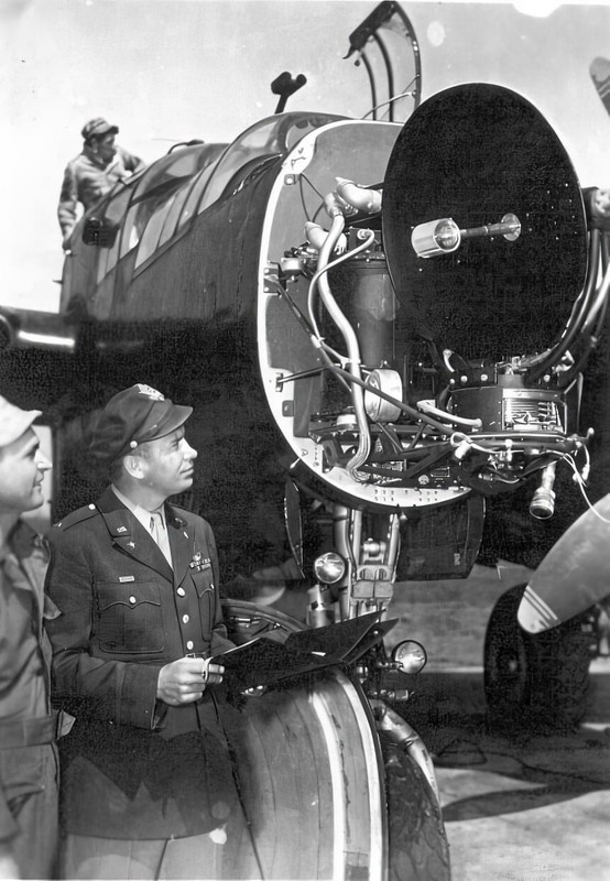 WW2 WWII Photo World War Two / Northrup P-61 Black Widow Radar Night Fighter