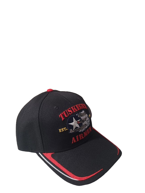 Tuskegee Airmen CAF Redtails Air Force Hat African American Legends Cap Patches gallery