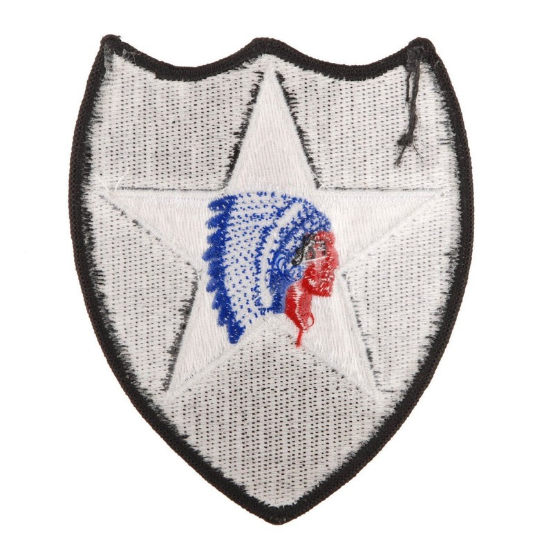 WW2 WWII US ARMY 2ND INFANTRY DIVISION SOLDIER SHOULDER MILITARY PATCH gallery