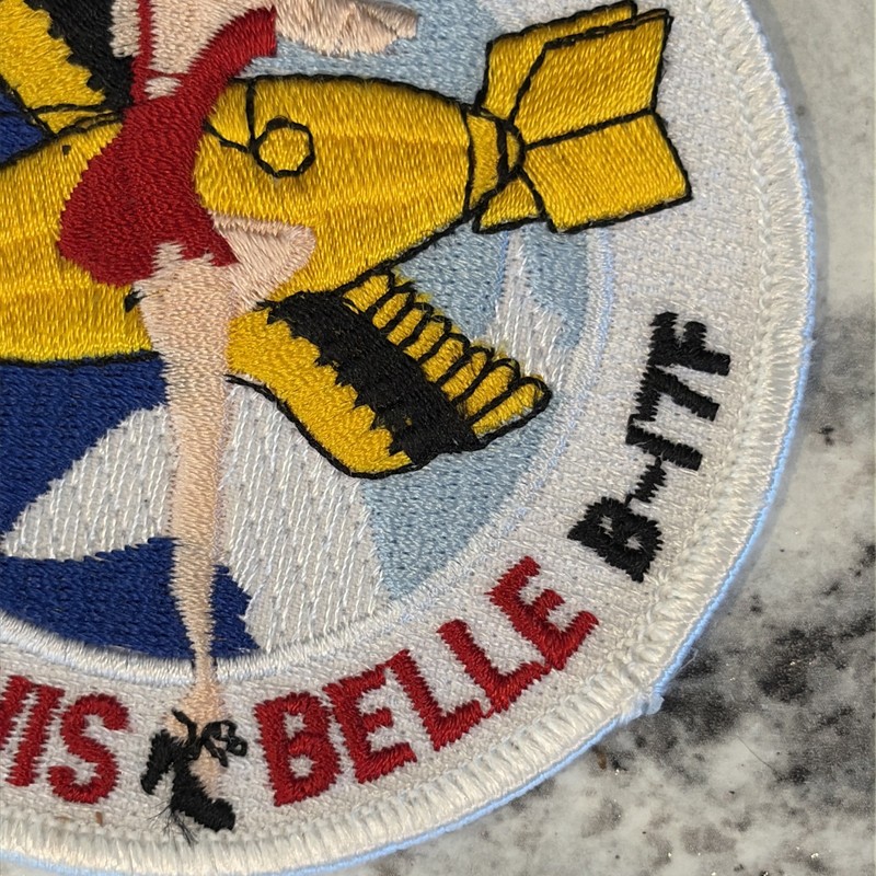 USAAF MEMPHIS BELLE B-17F / 91ST BOMB GROUP WWII SQUADRON MILITARY PATCH Rare gallery