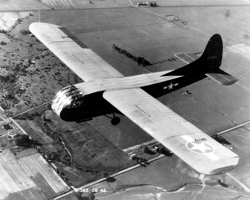 U.S. Army Air Force Waco Glider Air Craft Flight 8×10 World War II WW2 Photo 701