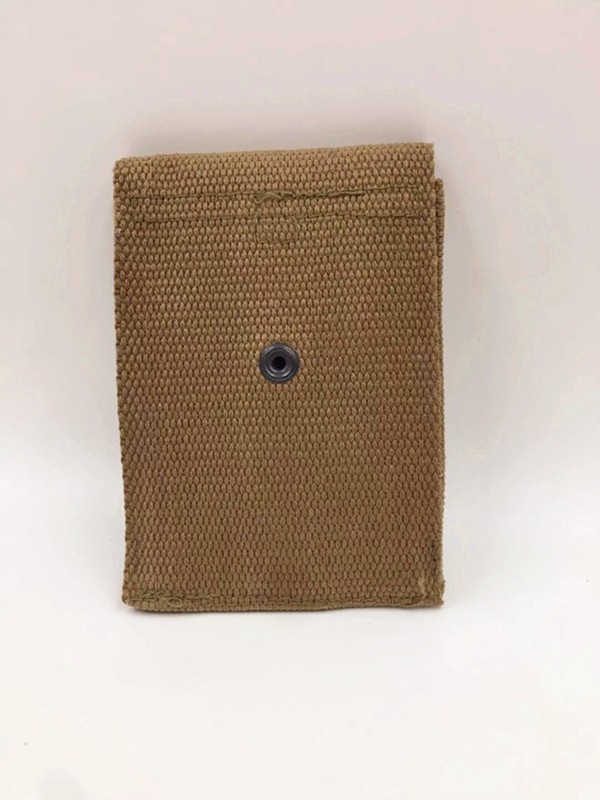 WWII WW2 US ARMY U.S. 1911 PISTOL DOUBLE MAGAZINE AMMO POUCH CLASSICAL REPRO gallery