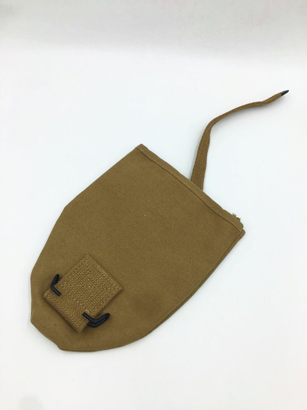 WW2 US Army Usmc Marine M1910 T-Handle Shovel Canvas Cover Pouch Khaki gallery