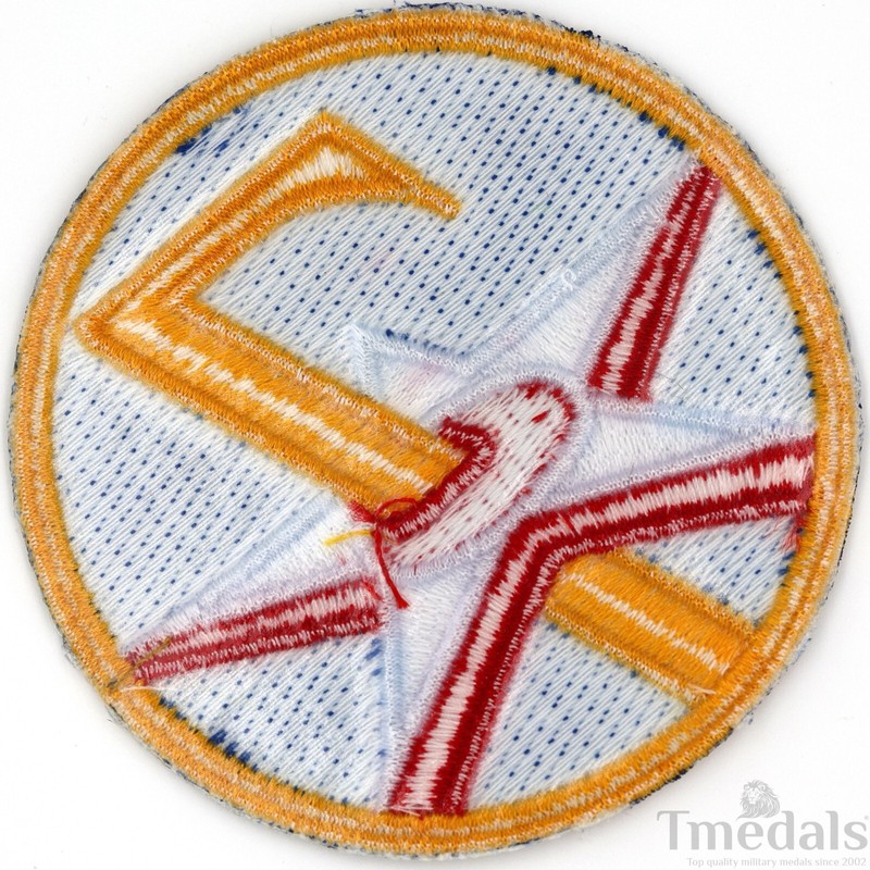 US 7th Army Air Force WW2 BULLION USAF Air Corps Squadron Shoulder Uniform Patch gallery