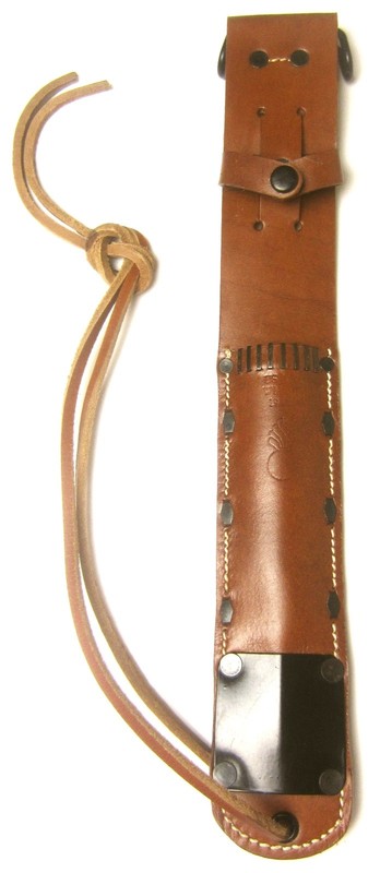 WWII US M6 FIGHTING KNIFE LEATHER CARRY SCABBARD