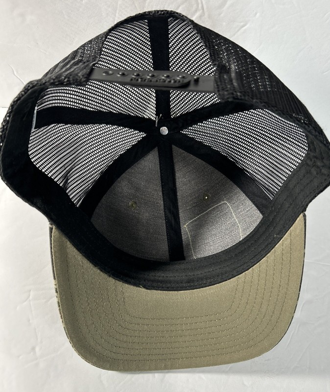 Vietnam War -style Coffee Green Camo Cap -by Richardson NWT gallery