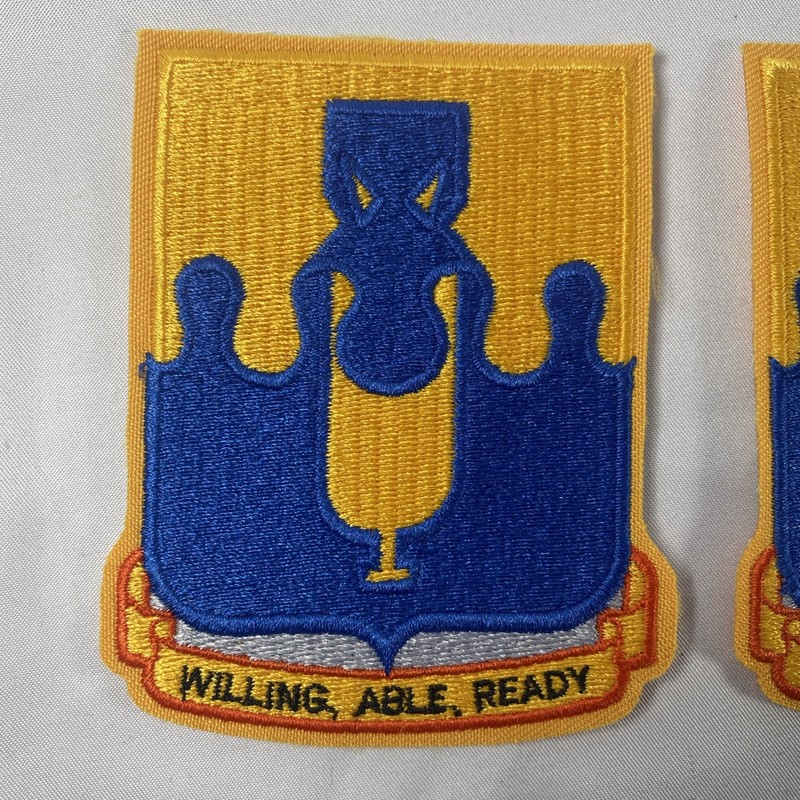 WWII Emblems Of Air War Patch 43rd Bombardment Group Patch Lot of 2 gallery