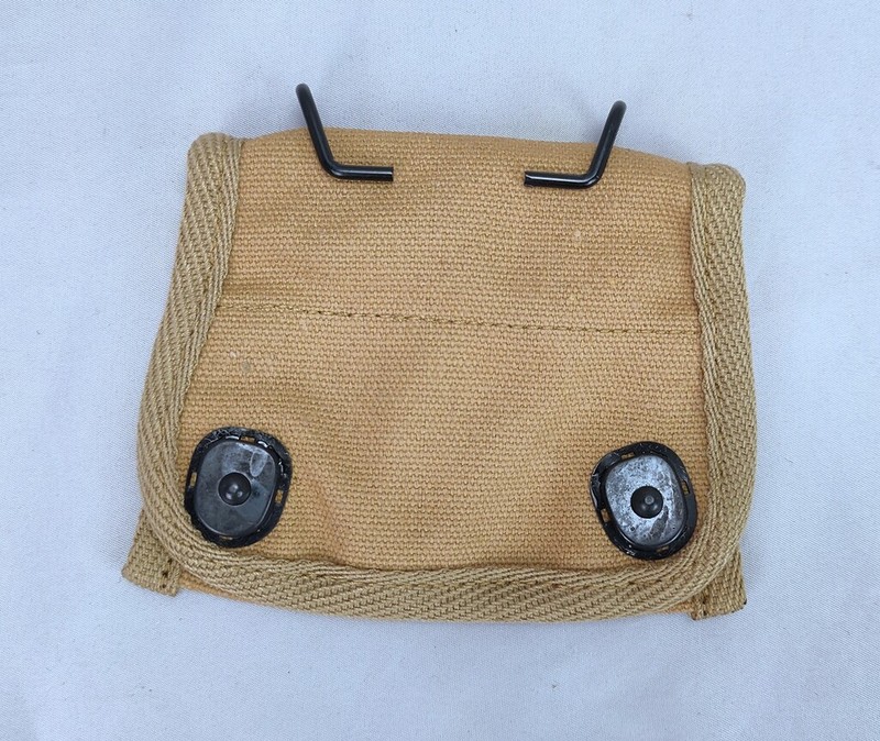 WWII WW2 US ARMY LENSATIC COMPASS BAG OUTDOOR TOOL BAG CANVAS POUCH