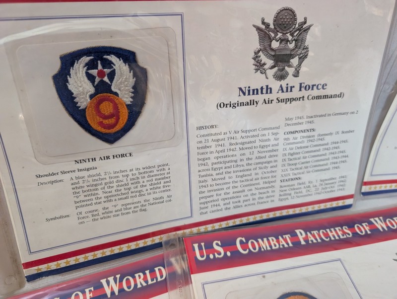 U.S. Combat Patches Of World War II Lot Of 6 Please Read gallery