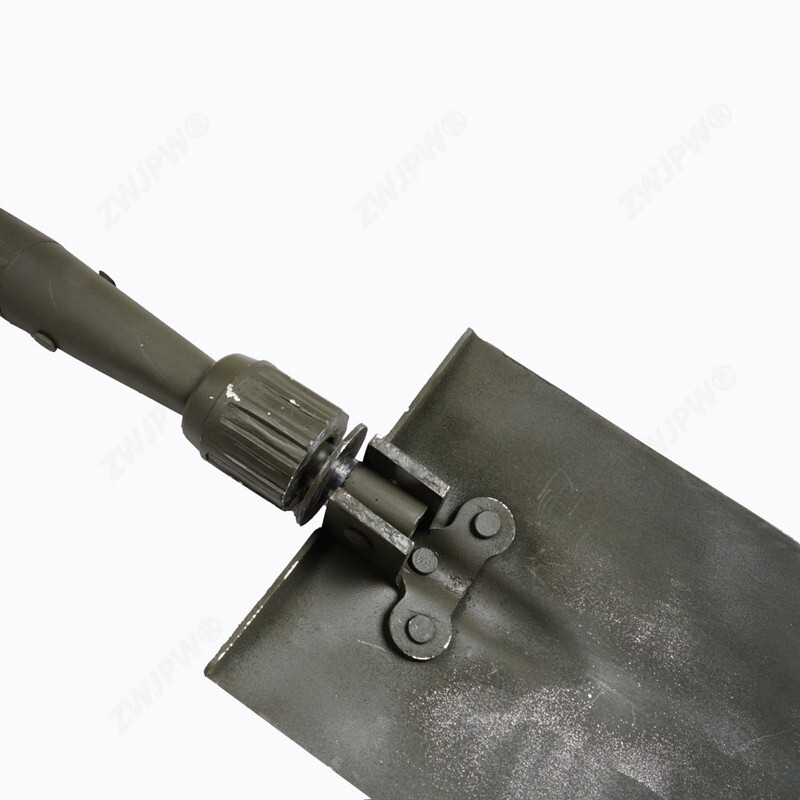 WW2 US M1945 Folding Spade Shovel With Khaki Shovel Cover gallery