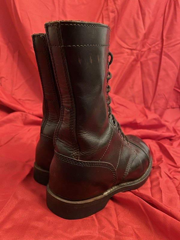 US Army WW2 Corcoran Paratrooper Jump Boots Size 8, Repro gallery