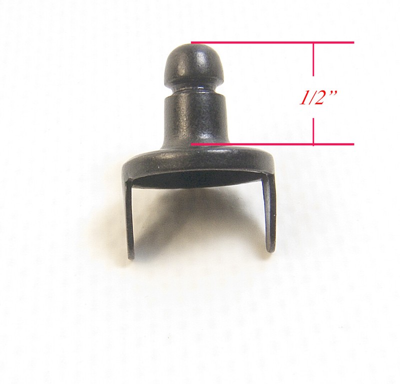 Lift The Dot Stud & Socket w/ Clinch Plates, Black Oxide Finish, 10 Pc. Set gallery