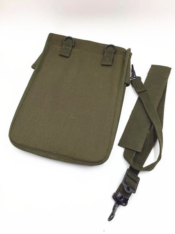 US Map Case Shoulder Bag Canvas Olive Green WW2 Reproduction gallery