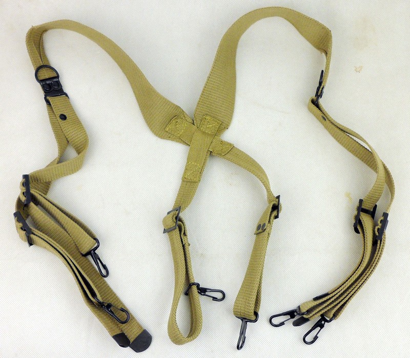 MILITARY WWII US ARMY BELT WITH CARRY STRAP US SOLDIER GEAR gallery