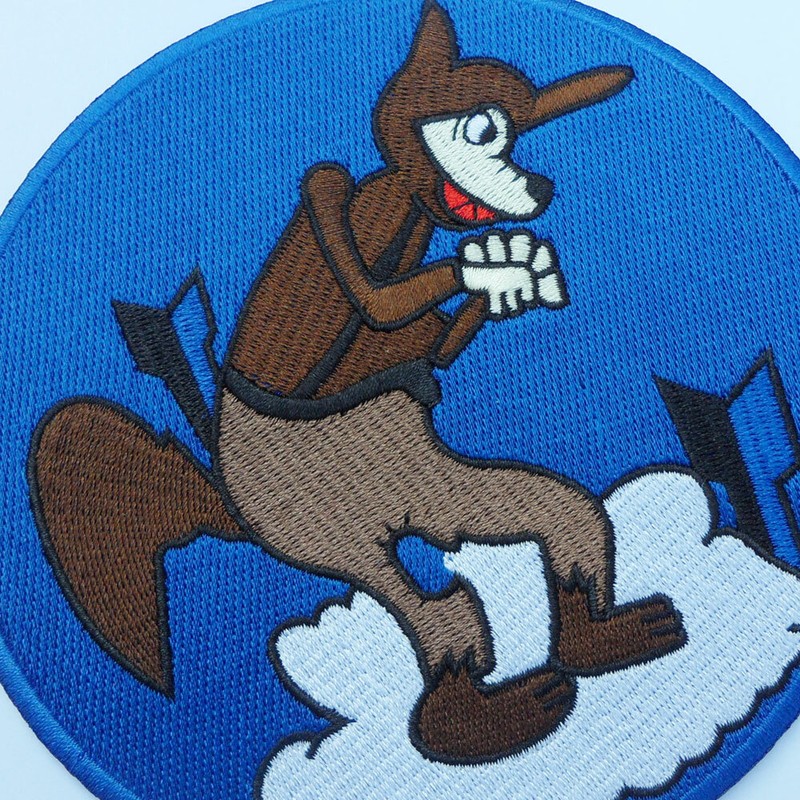 WWII US 359th Bomb Squadron Embroidered Patch B17 Wolf US A2 B3 G1 Jacket Patch gallery