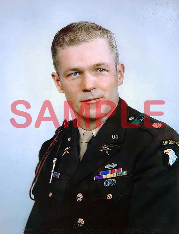 Major Richard (Dick) Winters Band of Brothers Easy Company 101st World War 2