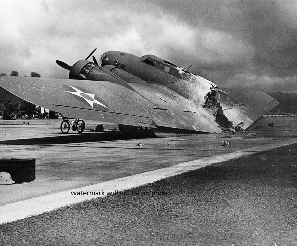 Boeing B-17C Flying Fortress Pearl Harbor Attack 8″x 10″ World War II Photo #199