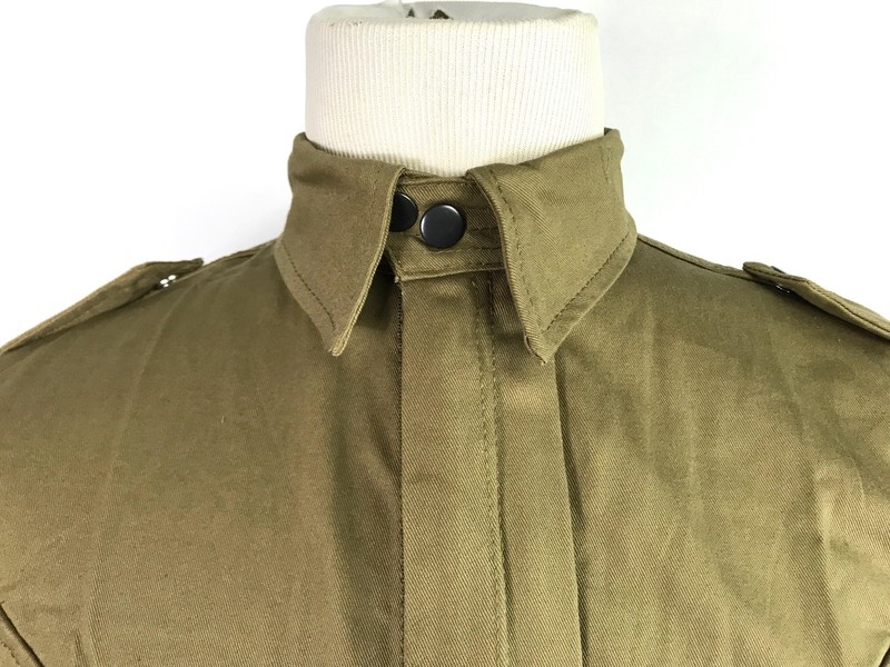 WWII US AIRBORNE PARATROOPER M1942 M42 REINFORCED JUMP JACKET- SMALL gallery
