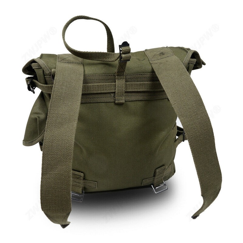 WWII Korean War US Army M1945 Pack Army Backpack Field Haversack Suspenders gallery