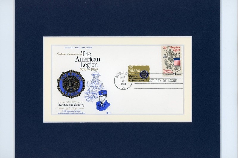 Honoring the American Legion & First Day Cover of its 50h Anniversary stamp