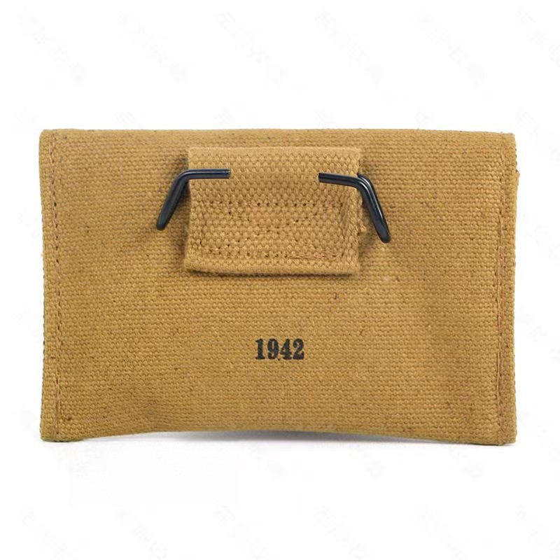 WW2 US M1 First Aid Pouch Bag Khaki Canvas gallery