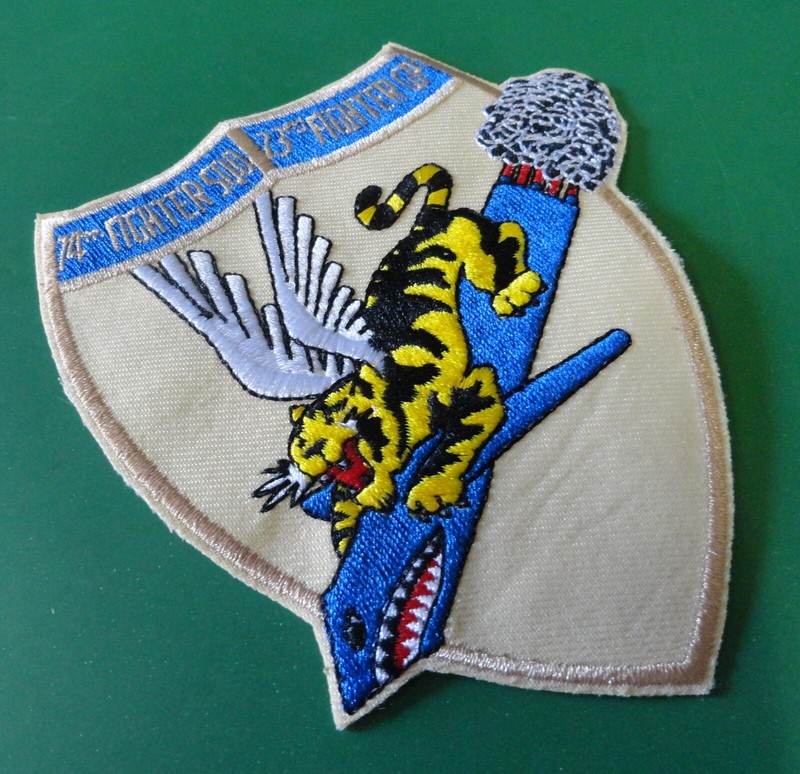 74TH FIGHTER SQUADRON/23RD FIGHTER GROUP BREAST PATCH gallery