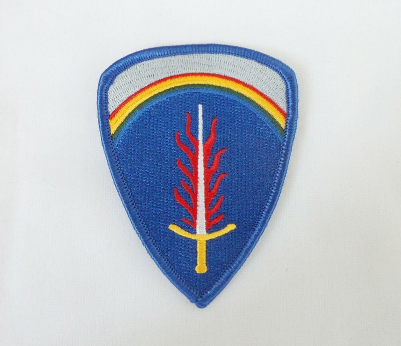 WWII U.S. Army Europe USAREUR Embroidered Patch gallery