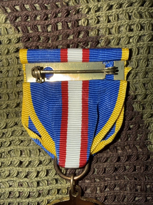 WW2 Philippine Defense Medal -full size, crimp brooch gallery