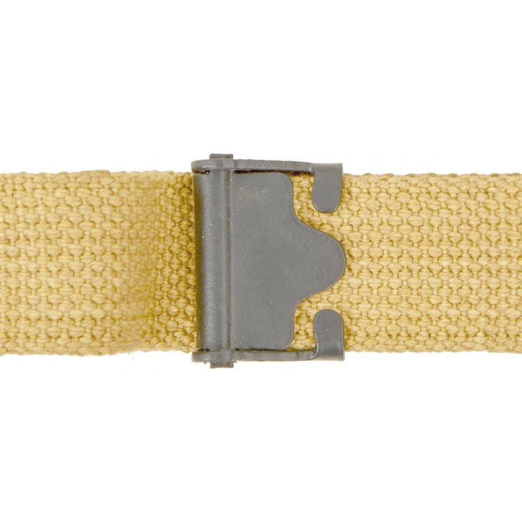 WWII Garand Khaki US GI M1 Garand Cotton Canvas Rifle Sling Buckle Reproduction! gallery