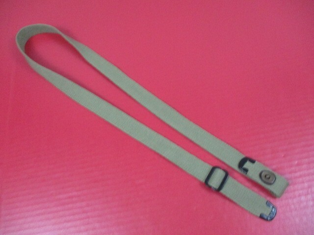 WWII US GI M1 Carbine C-Tip Lt OD Canvas Sling w/Oiler Dated 1943 - Reproduction gallery
