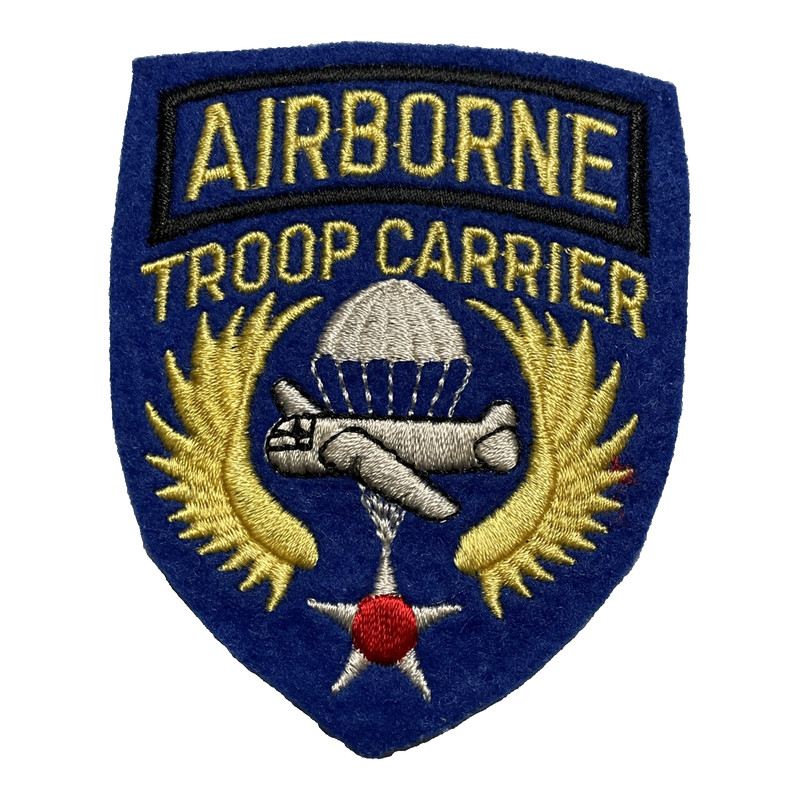 Reproduction WWII U.S. Army AAF Airborne Troop Carrier Wool Shoulder Patch