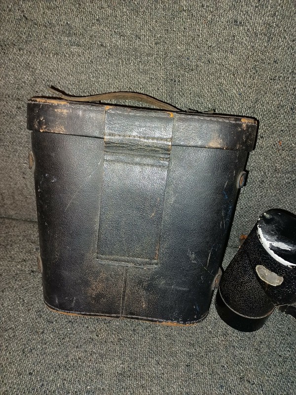 US WWII USN BAUSCH AND LOMB BINOCULARS 7X50 WITH CASE gallery