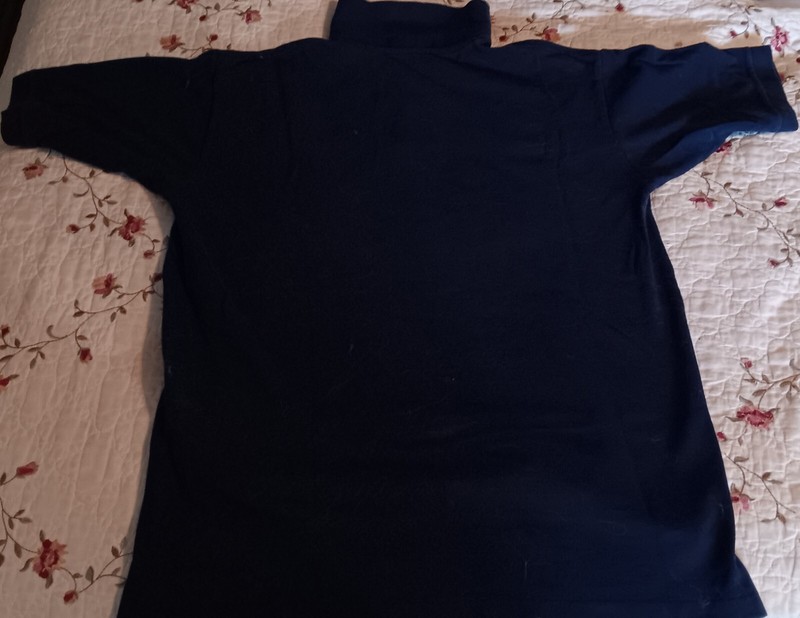 World War Two Commemorative Collared Dark Blue Lg Shirt Lest We Forget Made USA gallery