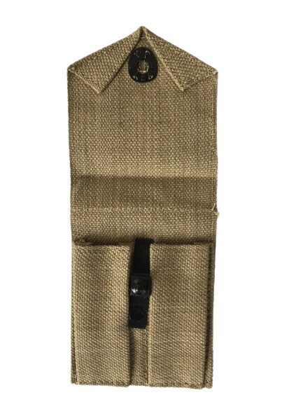WW2 US Army M1943 Double Ammo Colt .45 Pouch Canvas (Khaki) gallery