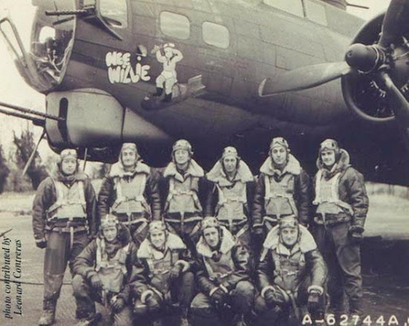 Reproduction Nose Art Panel, B-17G Flying Fortress "Wee Willie" NAP-0139 gallery