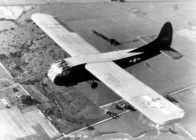 U.S. Army Air Force Waco Glider Air Craft Flight 5×7 World War II WW2 Photo 701